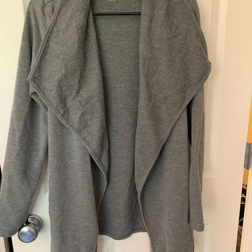Danskin Gray Open Front Women's Sweater